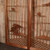Vintage Japanese Shoin Screen — Wood, 1950, Showa Era (SKU: 25S-593)
