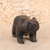 Vintage Japanese Ainu Bear Hokkaido Hand-Carved Sculpture — Wood, 1970s, Showa Era (SKU: 25S-482-1) - 3