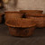 Vintage Japanese Kago Handwoven Basket — Rattan (SKU: 25S-484-6) -