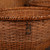 Vintage Japanese Kago Handwoven Basket — Rattan (SKU: 25S-484-3) - 5