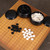 Japanese Sugi Wood Go Board Game Set with Stones (25M-339-2) - 6