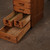 Antique Japanese Ko Tansu Small Chest With Multi Sized Warabite Pull Drawers (SKU: 25D-G016) - 