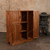 Antique Japanese Geta Bako Shoe Chest Entryway Cabinet With Sliding Doors — Wood (SKU: 25D-G031) -