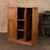 Antique Japanese Geta Bako Shoe Chest Entryway Cabinet With Sliding Doors — Wood (SKU: 25D-G031) -
