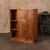 Antique Japanese Geta Bako Shoe Chest Entryway Cabinet With Sliding Doors — Wood (SKU: 25D-G031) -