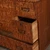 Vintage Japanese Ko Tansu Small Chest With Tamo Multi Sized Gunbai Style Pull Drawers — Wood (SKU: 25D-G005) -