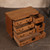 Antique Japanese Ko Tansu Small Chest With Multi Sized Mokko Style Pull Drawers (SKU: 25D-G012) - 