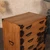 Antique Japanese Ko Tansu Small Chest With Distinctive Kanagu Hardware On Drawers And Katabiraki Door (SKU: 25D-G015) -