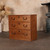 Antique Japanese Ko Tansu Small Chest With Fulll Width Sim Plified Kanagu Pull Hardware Drawers (SKU: 25D-G428) - 