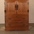 Antique Japanese Three Section Kimono Tansu Chest With Hikido Mon Kanagu On Kannon Door And Warabite Pull Drawers —… -