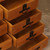 Antique Japanese Ko Tansu Small Chest With Multi Sized Hirute Pull Drawers (SKU: 25D-G013) -