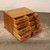 Antique Japanese Ko Tansu Small Chest With Multi Sized Hirute Pull Drawers (SKU: 25D-G013) -