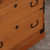 Antique Japanese Ko Tansu Small Chest With Four Simplified Kanagu Hardware Multi Sized Drawers (SKU: 25D-G023) -