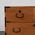 Antique Japanese Ko Tansu Small Chest With Four Simplified Kanagu Hardware Multi Sized Drawers (SKU: 25D-G023) -