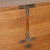 Antique Japanese Kimono Tansu Chest With Distinctive Floral Kanagu Hardware Drawers (SKU: 25D-G406) -