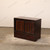 Antique Japanese Ko Tansu Small Chest With Hikido Sliding Door And A Warabite Kanagu Hardware Drawer (SKU: 25D-G407) -