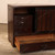 Antique Japanese Ko Tansu Small Chest With Hikido Sliding Door And A Warabite Kanagu Hardware Drawer (SKU: 25D-G407) -