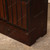 Antique Japanese Ko Tansu Small Chest With Hikido Sliding Door And A Warabite Kanagu Hardware Drawer (SKU: 25D-G407) -