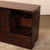 Antique Japanese Ko Tansu Small Chest With Hikido Sliding Door And A Warabite Kanagu Hardware Drawer (SKU: 25D-G407) -