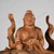 Vintage Japanese Manjushri With Lion Statue (SKU: 25D-475) -