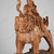 Vintage Japanese Manjushri With Lion Statue (SKU: 25D-475) -