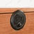 Antique Japanese Two Section Kimono Tansu Chest With Distinctive Hardware On Five Full Width Drawers (SKU: 25D-B002) -