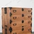 Antique Japanese Two Section Kimono Tansu Chest With Distinctive Hardware On Five Full Width Drawers (SKU: 25D-B002) -