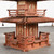 Vintage Japanese Pagoda — Wood (SKU: 25D-001-1) - 