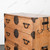 Antique Japanese Two Section Kimono Tansu Chest With Distinctive Hardware On Four Full Width Drawers (SKU: 25D-B401) -