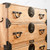 Antique Japanese Two Section Kimono Tansu Chest With Distinctive Hardware On Four Full Width Drawers (SKU: 25D-B401) - 