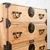 Antique Japanese Two Section Kimono Tansu Chest With Distinctive Hardware On Four Full Width Drawers (SKU: 25D-B401) -