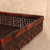 Antique Japanese Square Basket (SKU: 25D-384-1) -