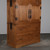 Antique Japanese Three Section Kimono Tansu Chest With Hikido Sliding Door, Kannon Boraki Door And Five Multi-sized Drawers - 1920s Taisho Era (25D-A439) - 9