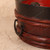 Vintage Japanese Lacquered Sake Barrel — Wood (SKU: 25D-199-2) -