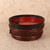 Vintage Japanese Lacquered Sake Barrel — Wood (SKU: 25D-199-2) -