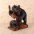 Vintage Japanese Ainu Bear (SKU: 25D-331-2) -