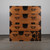 Antique Japanese Two Section Kimono Tansu, Showa Era (25D-A001)