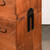 Antique Japanese Two Section Kimono Tansu Chest With Five Full Width Warabite Pull Drawers (SKU: 25D-A425) -