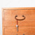 Antique Japanese Two Section Kimono Tansu Chest With Five Full Width Warabite Pull Drawers (SKU: 25D-A425) -