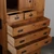 Antique Japanese Three Section Kimono Tansu Chest With Hikido Katabiraki Door And Multi Sized Drawers (SKU: 25D-A430) - 2