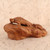 Vintage Japanese Tortoise Carving — Wood (SKU: 25D-260) -