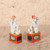 Antique Japanese Inari Fox — Porcelain (SKU: 25S-523-6) -