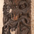 Vintage Hand-Carved Asian wooden Tribal Art (0M-100) - 9