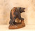 Japanese Wooden Hokkaido Ainu Bear (21M-66-7)