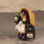 Tanuki Vintage Japanese Shigaraki Tanuki Statue 1990 2018 — Pottery, Heisei Era (SKU: 26M-681-2) - 6