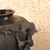 Ikebana Bonsai Antique Japanese Vase 1912 1926 — Bronze, Taisho Era (SKU: 26M-906) - 4
