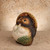 Tanuki Vintage Japanese Shigaraki Tanuki Statue 1990 2018 — Pottery, Heisei Era (SKU: 26M-016) - 14