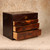 Sewing Boxes Vintage Japanese Haribako Sewing Box 1946 1965 Mid — Wood, Showa Era (SKU: 26M-550) - 4