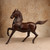 Small Items Vintage Japanese Horse Statue 1946 1965 Mid — Iron, Showa Era (SKU: 26M-053-3) - 1