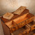 Sewing Boxes Antique Japanese Haribako Sewing Box 1927 1945 Early — Wood, Showa Era (SKU: 26M-994-1) - 6